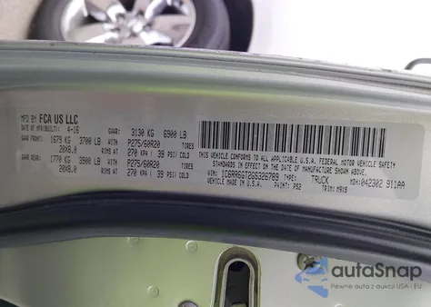 2016 Ram 1500 Big Horn из США, поврежденный, VIN 1C6RR6GT2GS326789